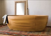 Деревянная ванна - снять стресс и получить эстетическое удовольствие!
